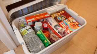 わが家の食料備蓄の見直し（3月と9月）